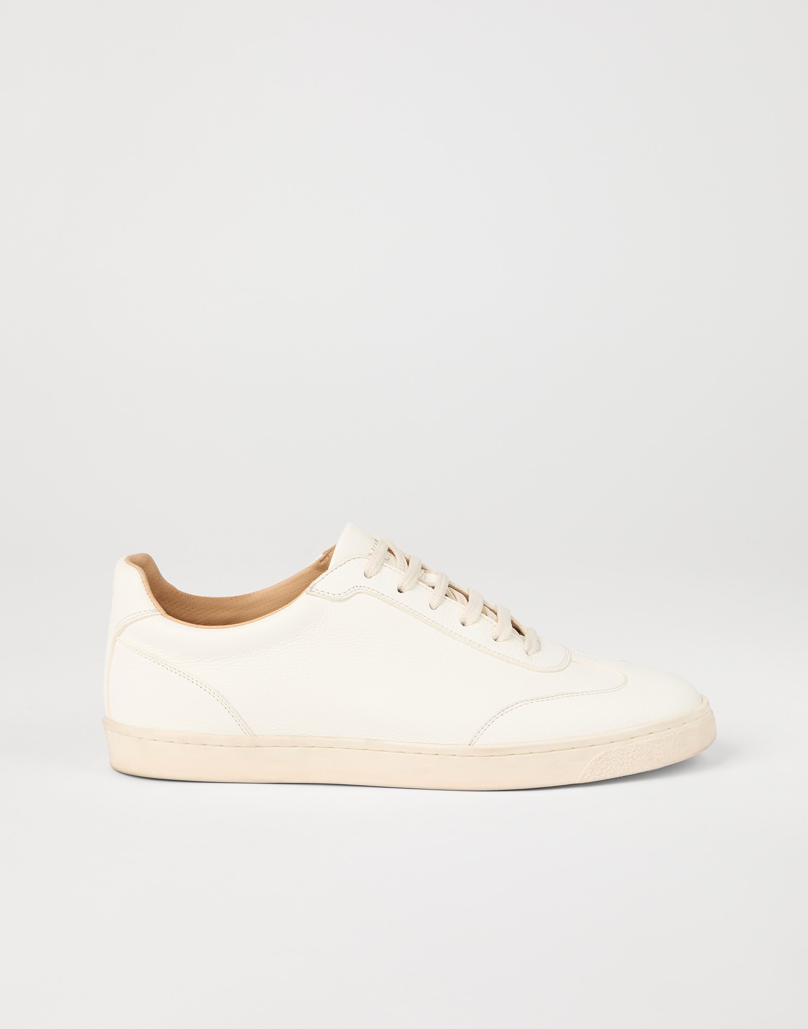 Deerskin sneakers with natural rubber sole - 5