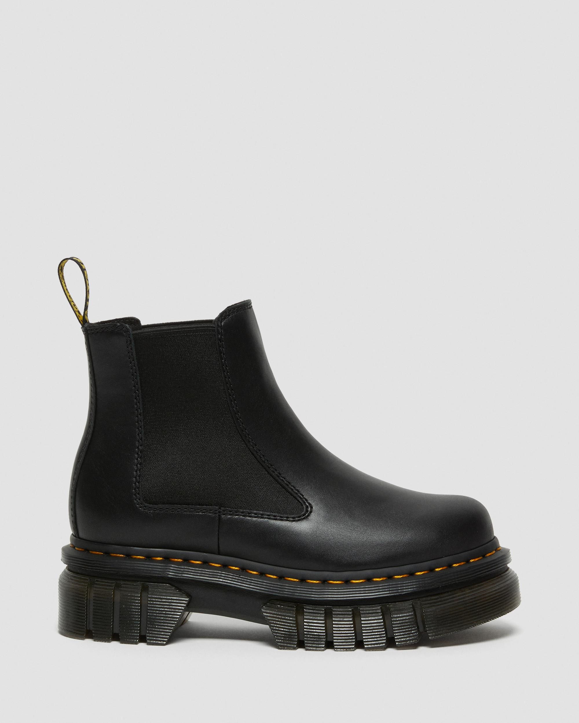 Audrick Nappa Leather Platform Chelsea Boots - 11