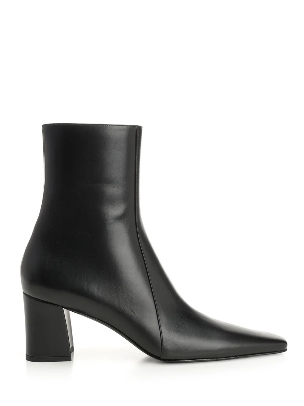 Saint Laurent Women "Rainer" Leather Ankle Boots - 1