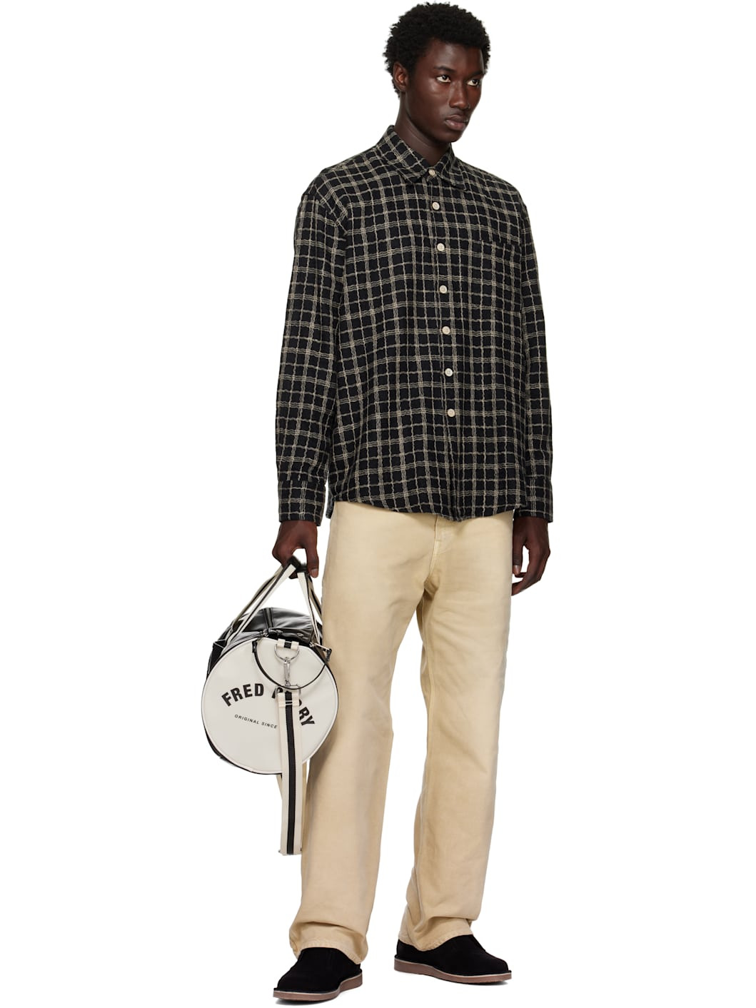 Black Hawley Suede Desert Boots - 5