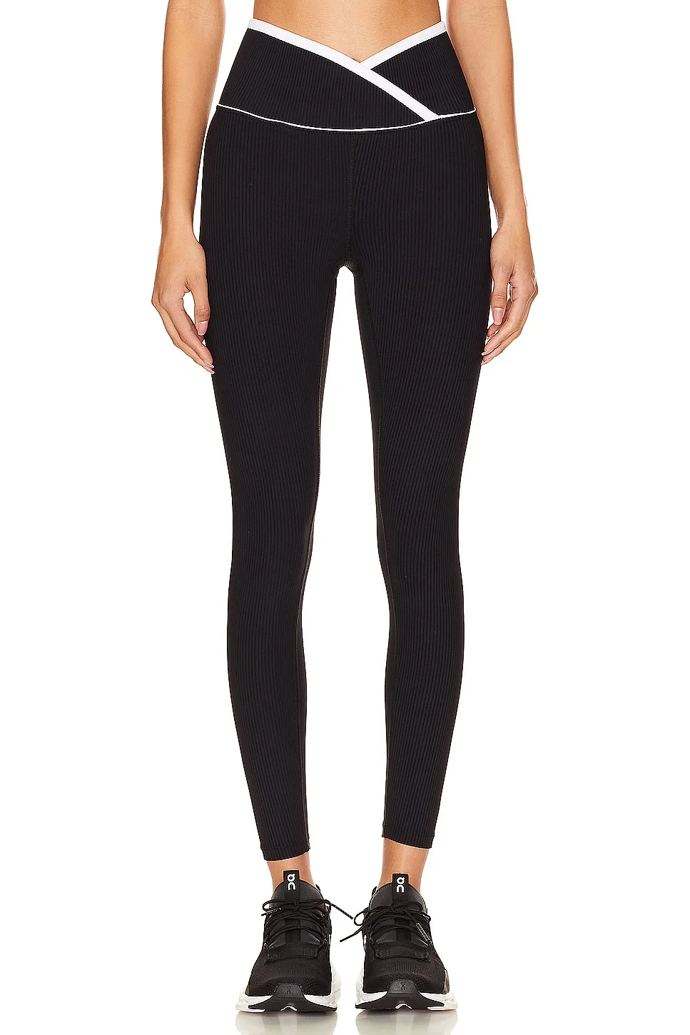 Ribbed Two Tone Veronica Legging - 1