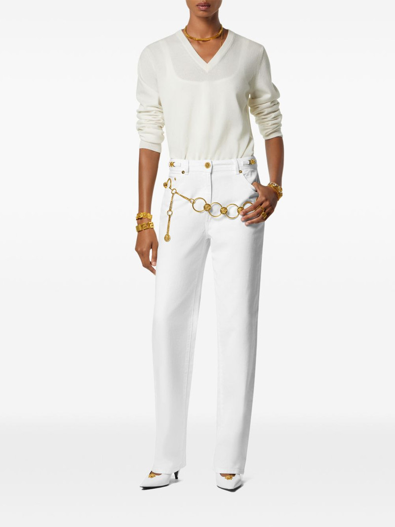 VERSACE V-neck sweater outlook