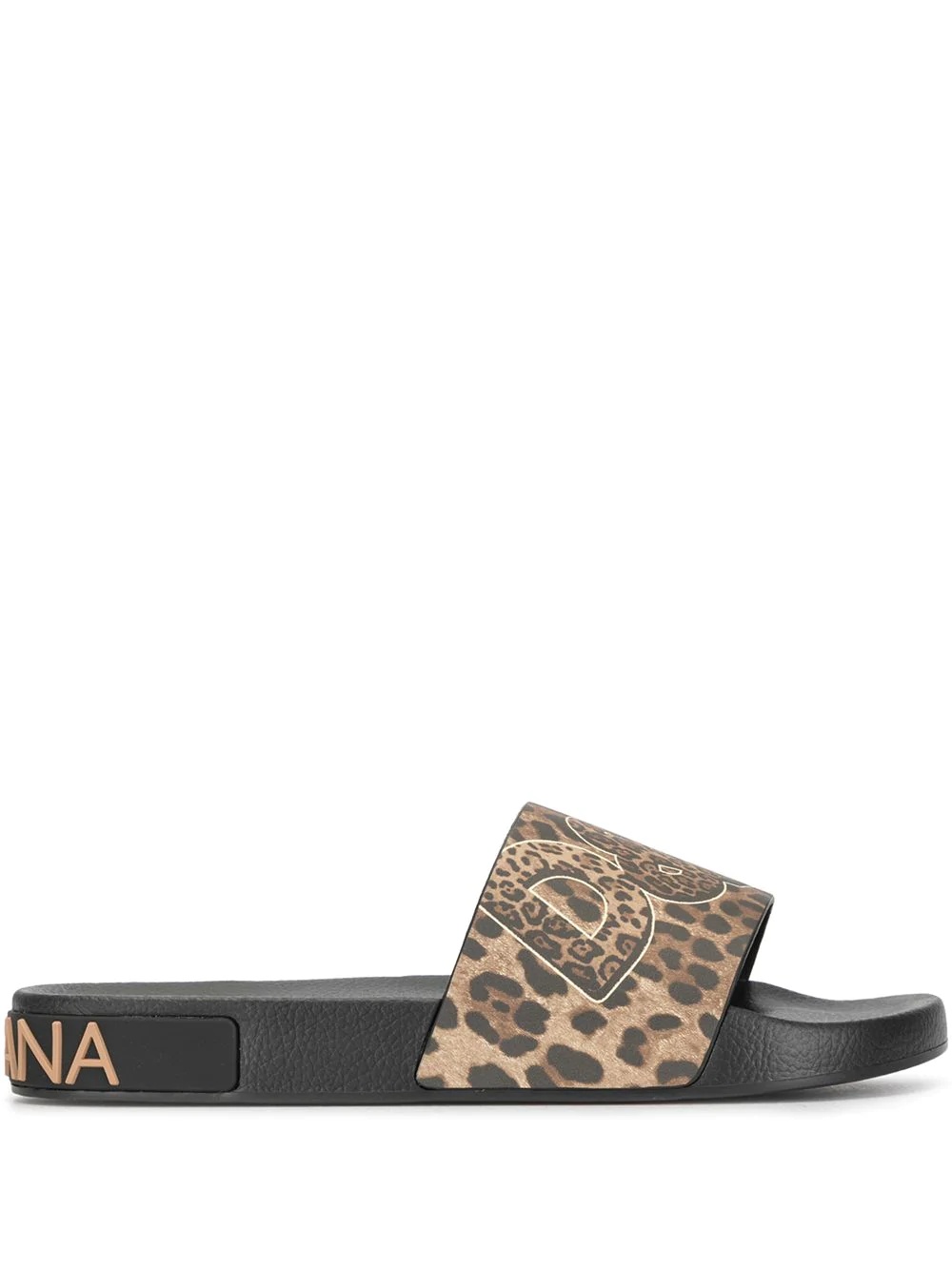 leopard-print logo slides - 1