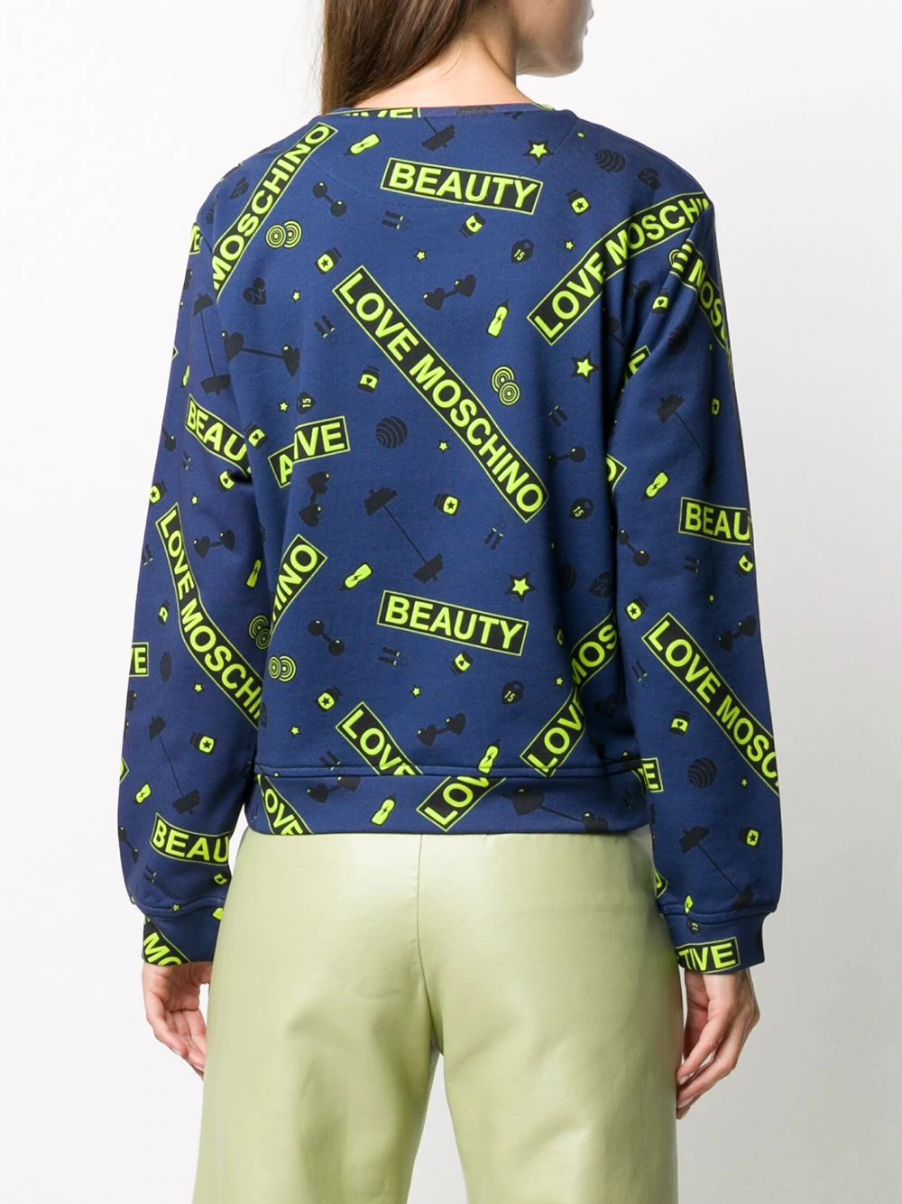 Beauty graphic print sweatshirt - 4