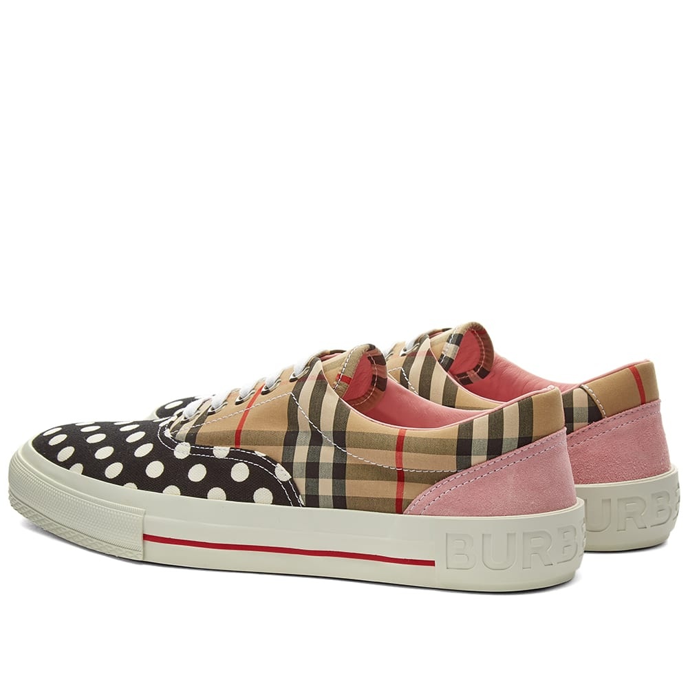 Burberry Polka Dot Check Skate Sneaker - 3