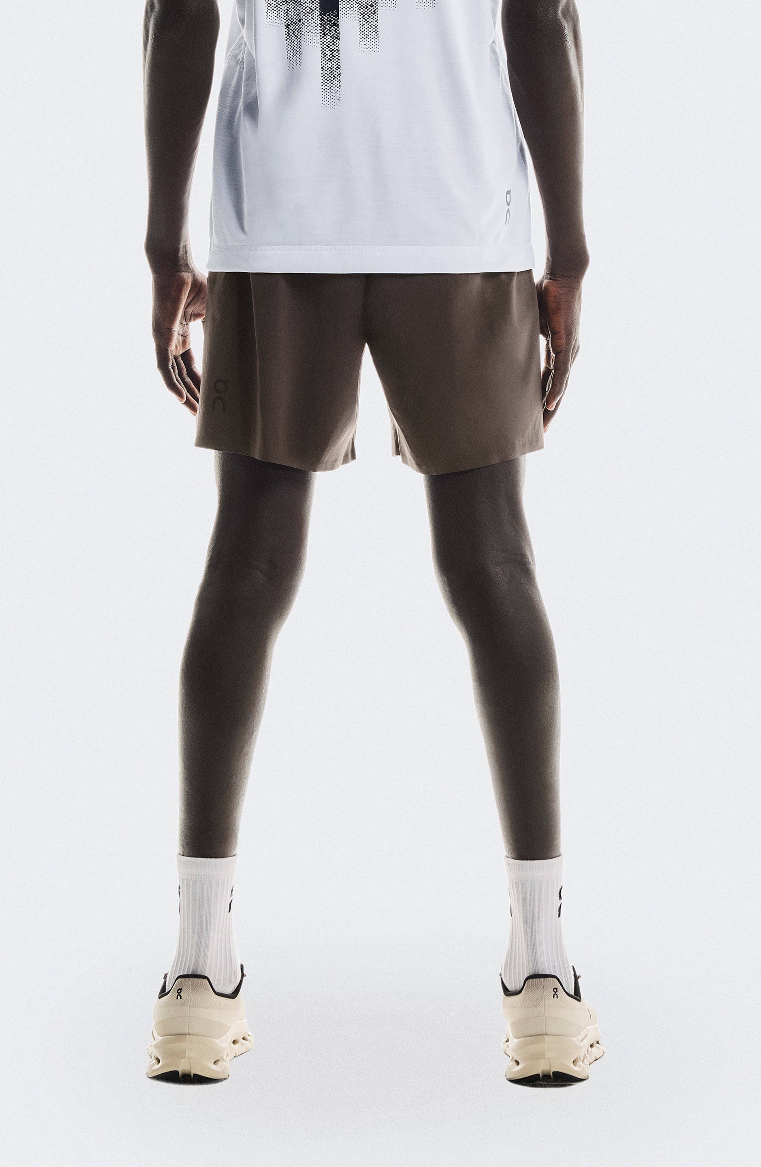 On Focus Stretch Running Shorts in Pebble at Nordstrom - 2