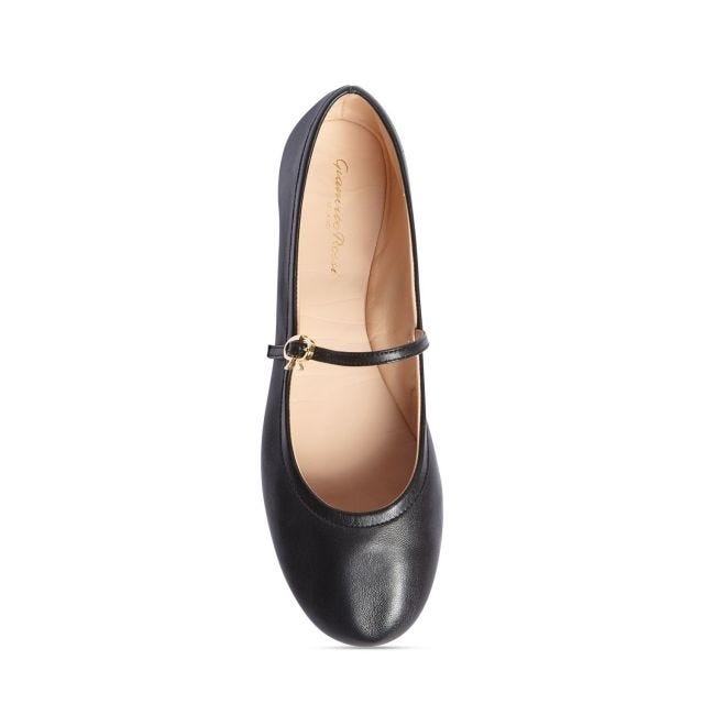 Carla 5mm leather ballet flats - 5