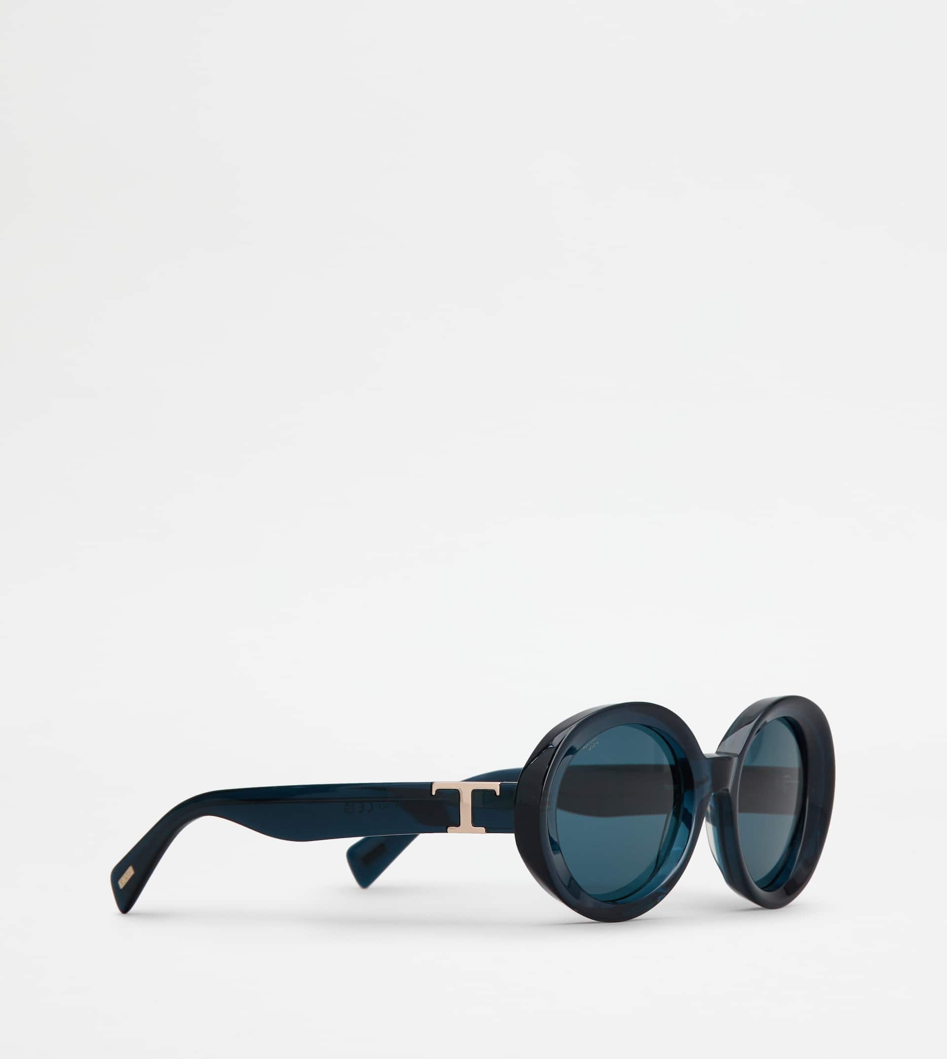OVAL SUNGLASSES - BLUE - 3