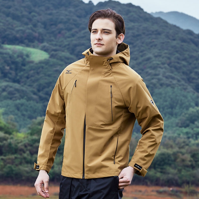 Mizuno Windbreaker Jacket 'Brown' A2CC3106 - 7