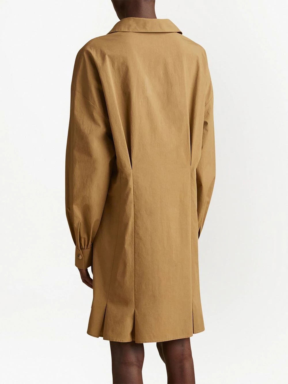 Winnie long-sleeve cotton shirt dress - 4