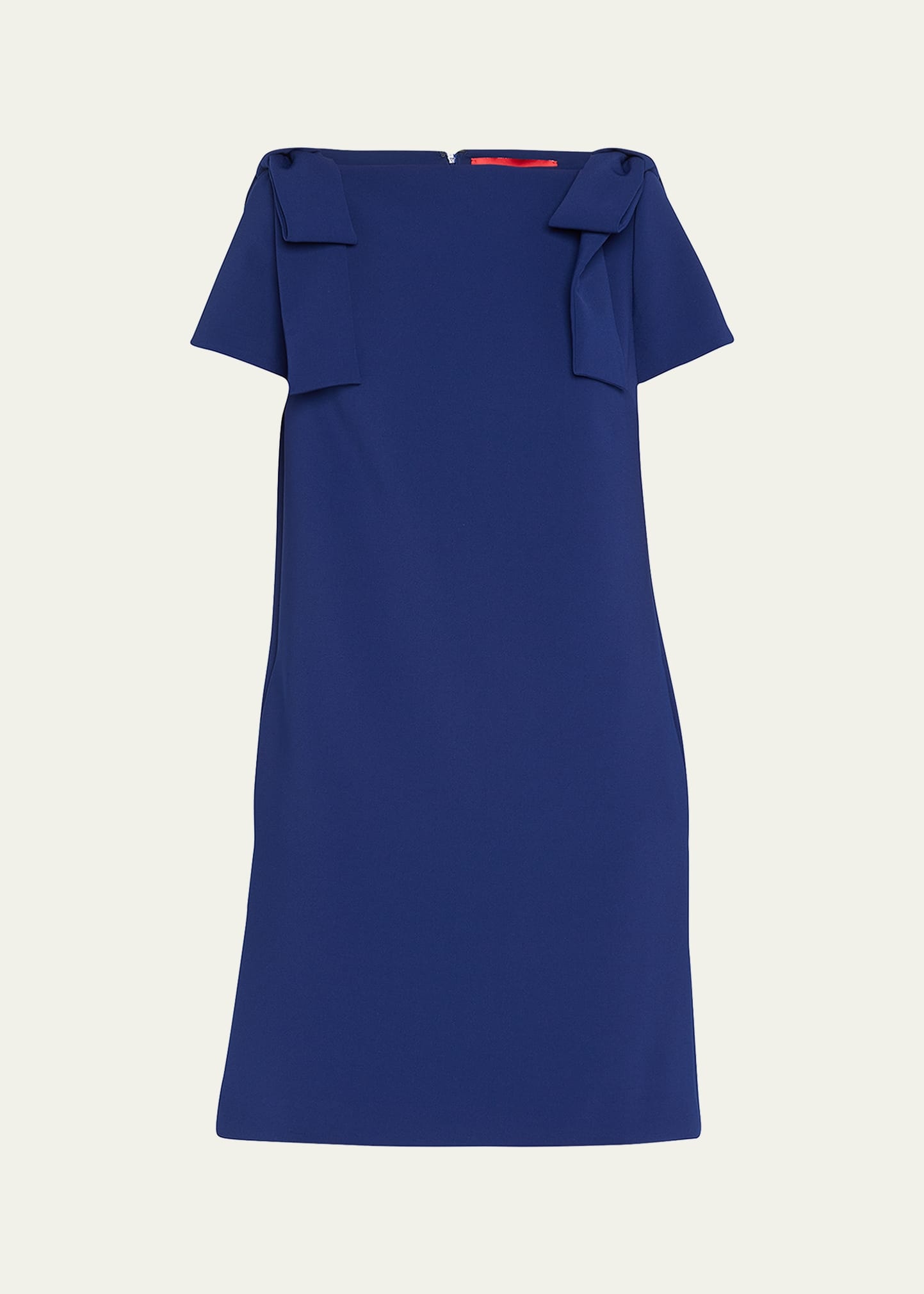 Bow Detail Shift Dress - 1