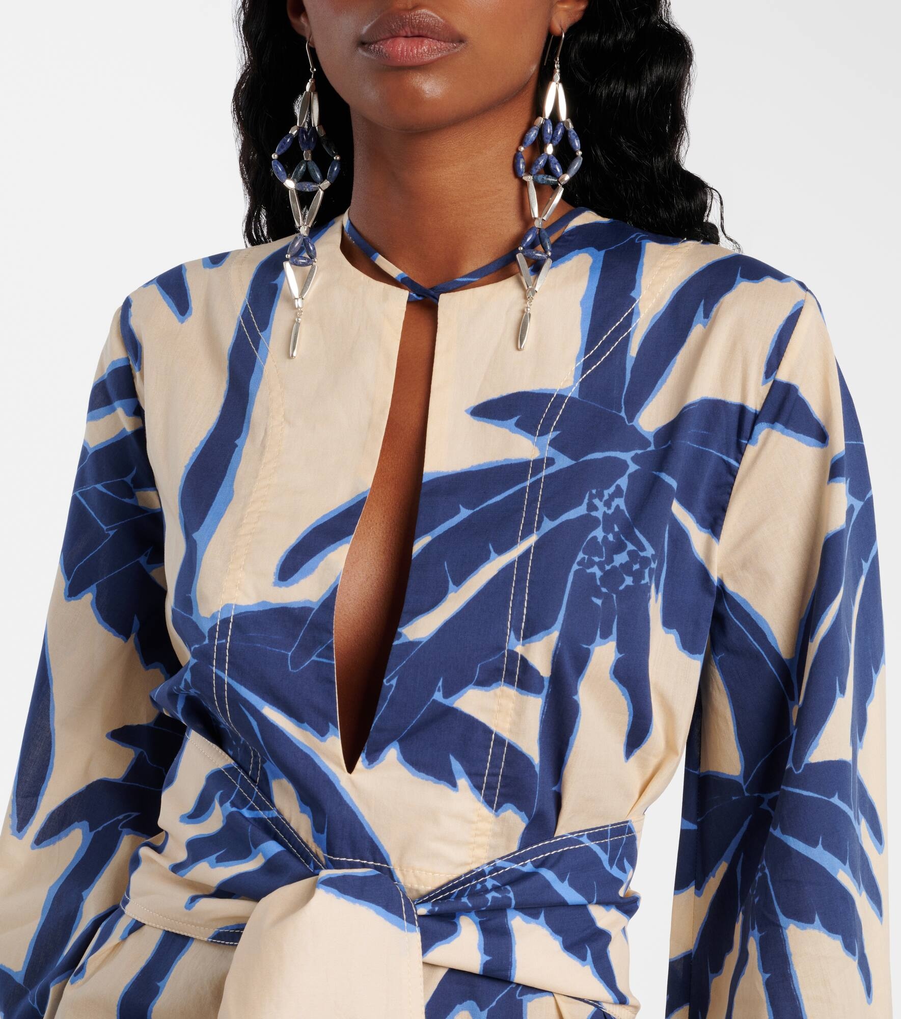 Sotaviento printed cotton tunic - 4