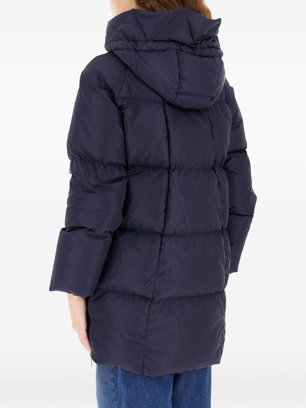 hooded puffer jacket - 2