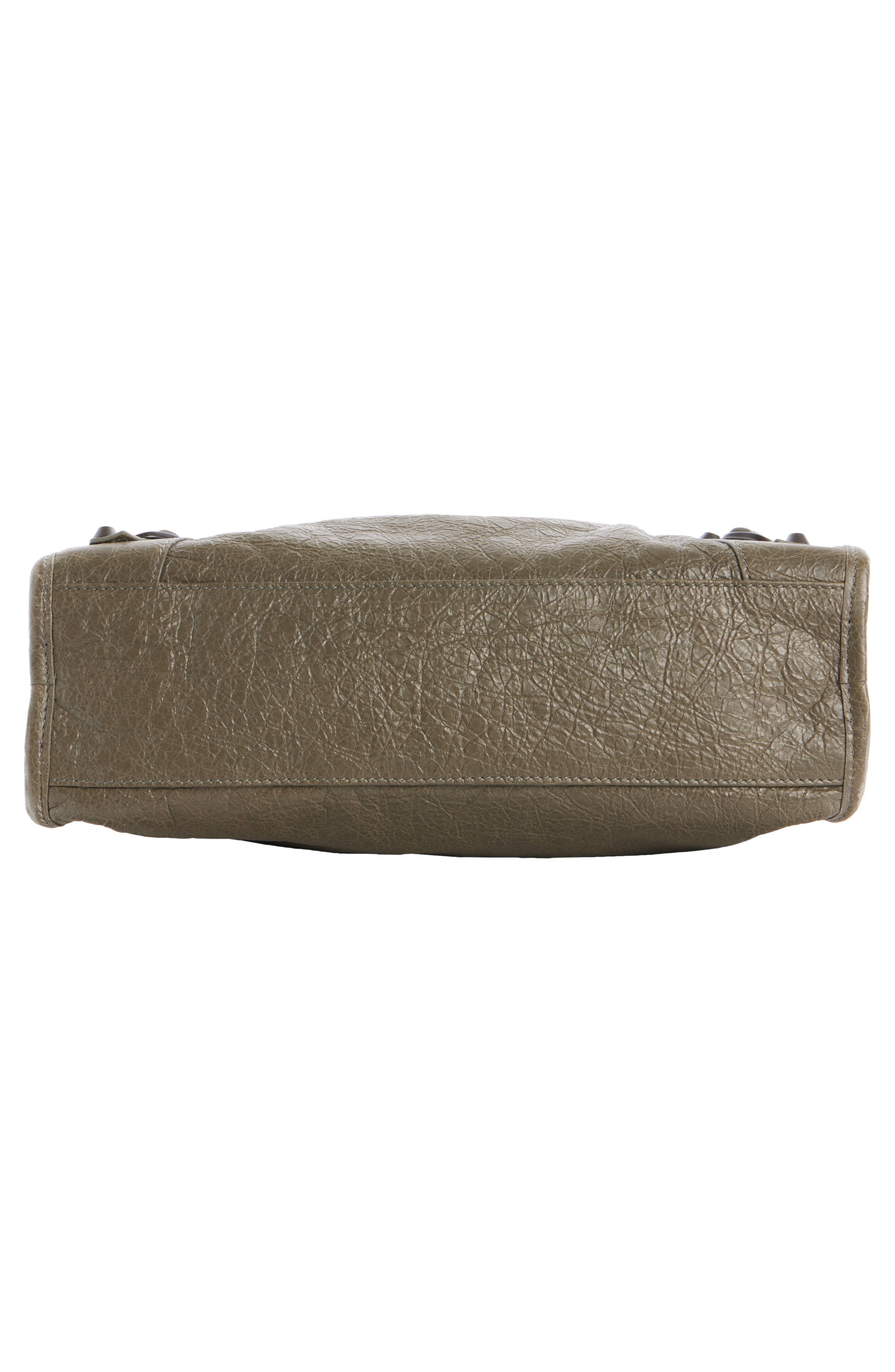 Balenciaga Small Le City Leather Satchel in 3258 Army Green at Nordstrom - 5