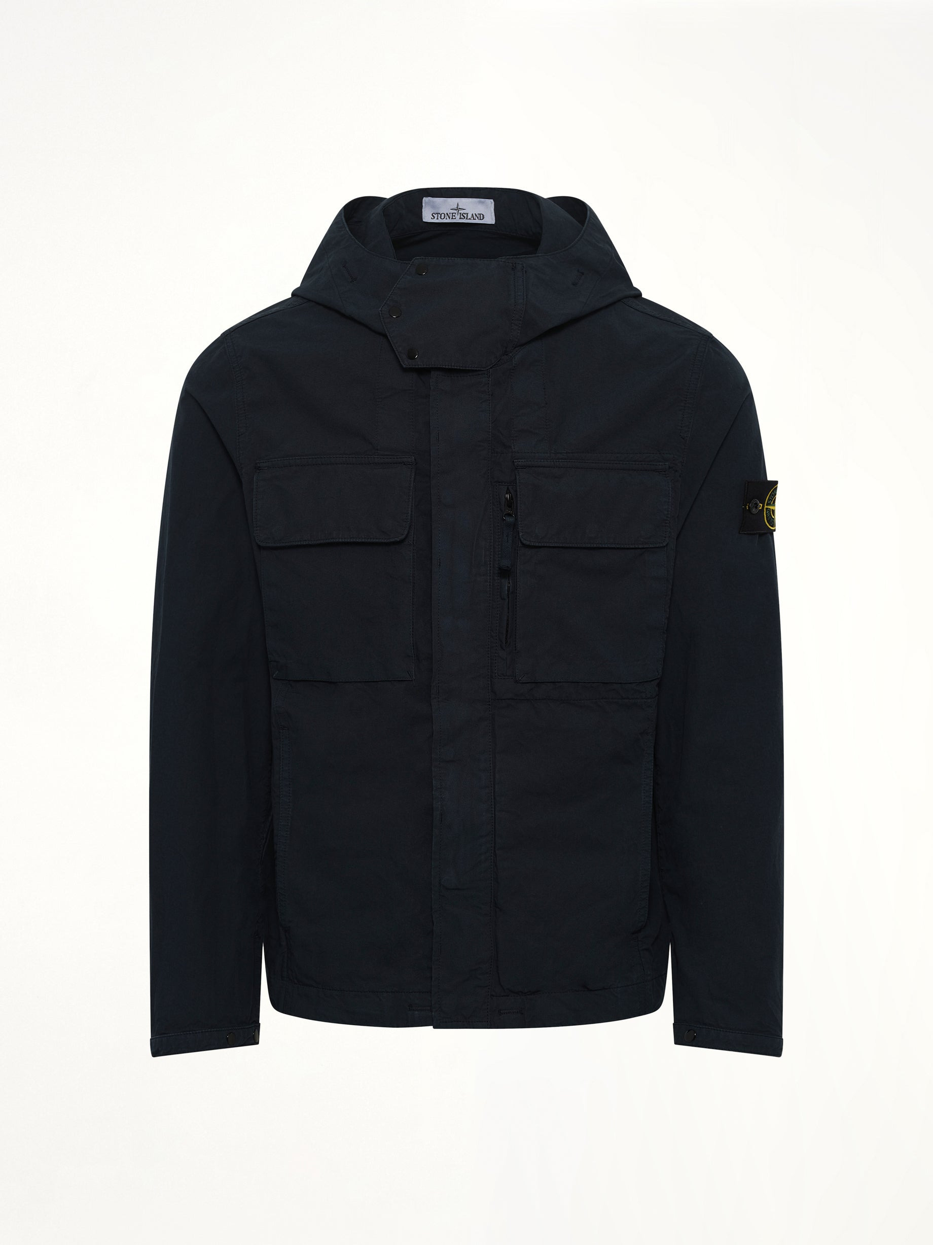 Q10001 Short Parka in Navy Blue - 2
