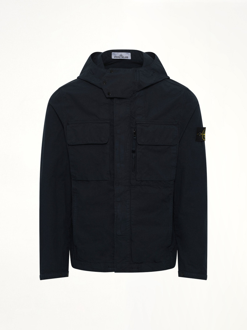 Stone Island Q10001 Short Parka in Navy Blue outlook