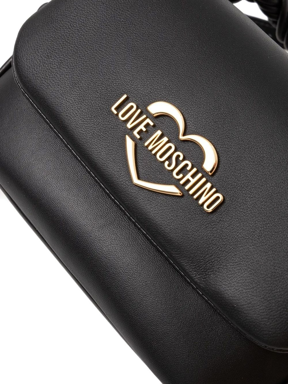 mini top-handle logo cross-body bag - 3