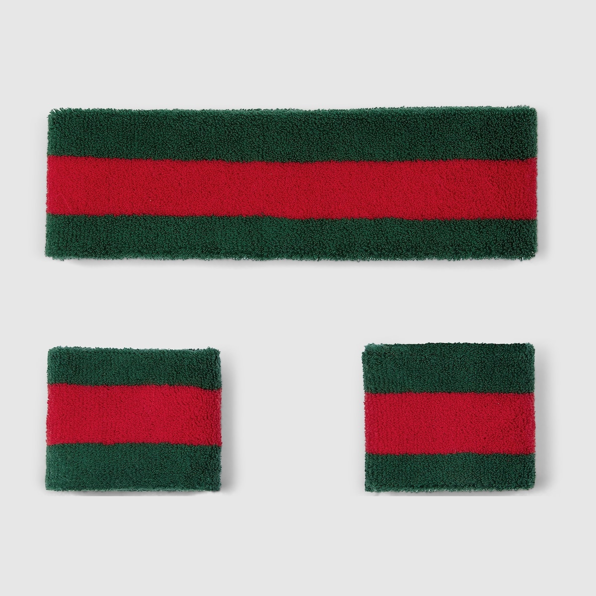 Cotton headband and wristbands set - 1