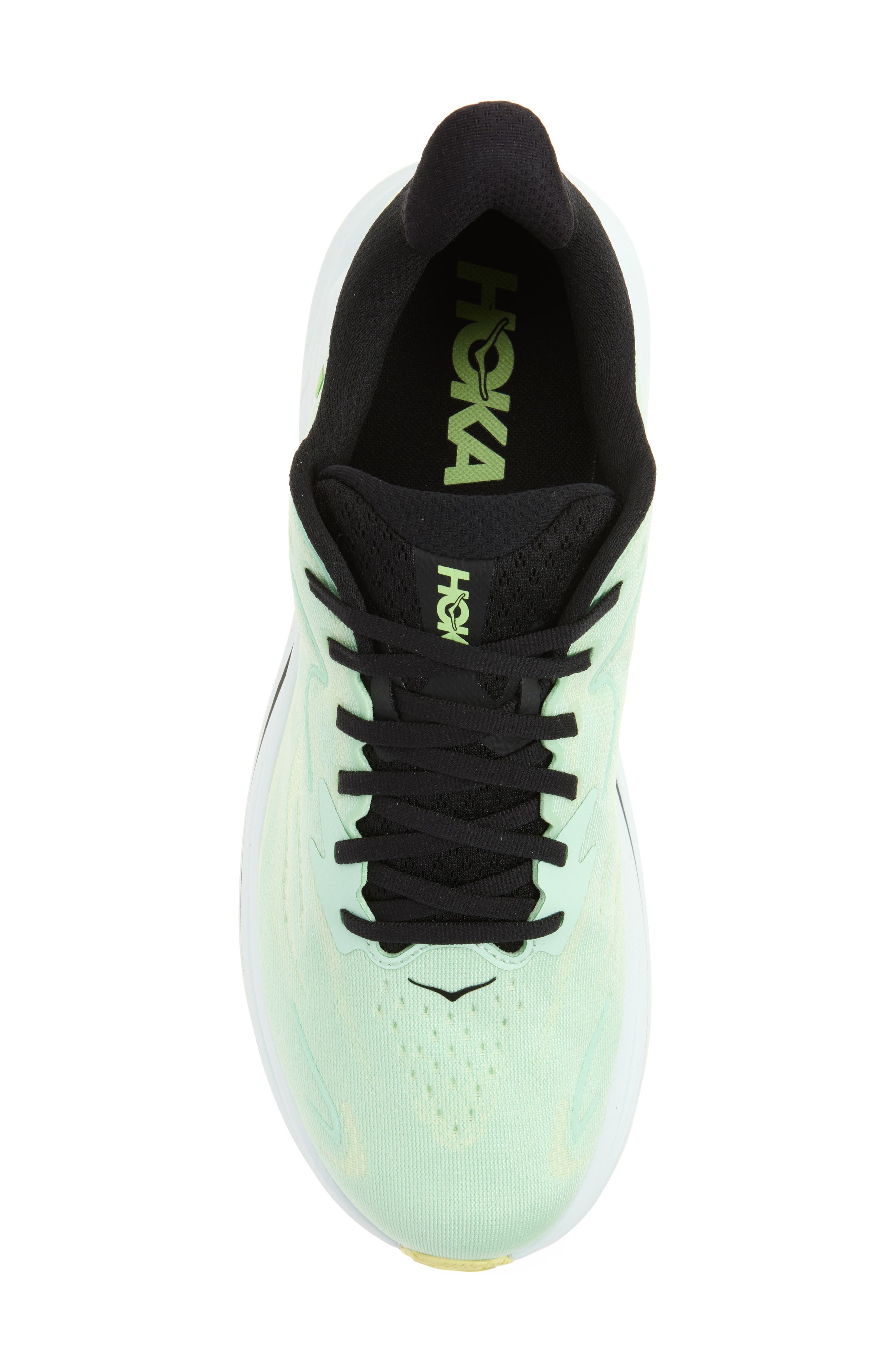 HOKA Clifton 10 Running Shoe in Mint Fluorite /Luna Moth at Nordstrom - 5