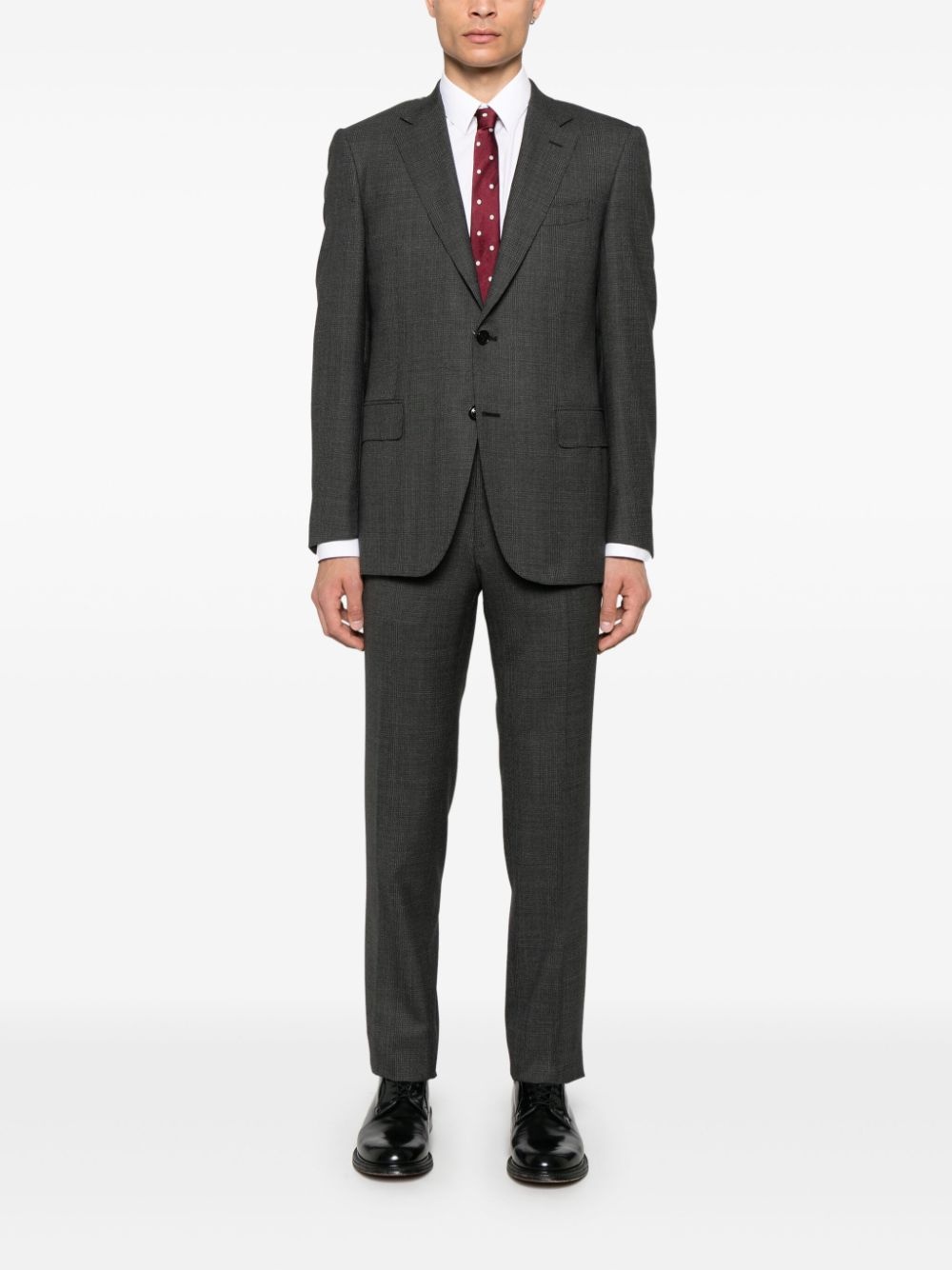 checked suit - 2