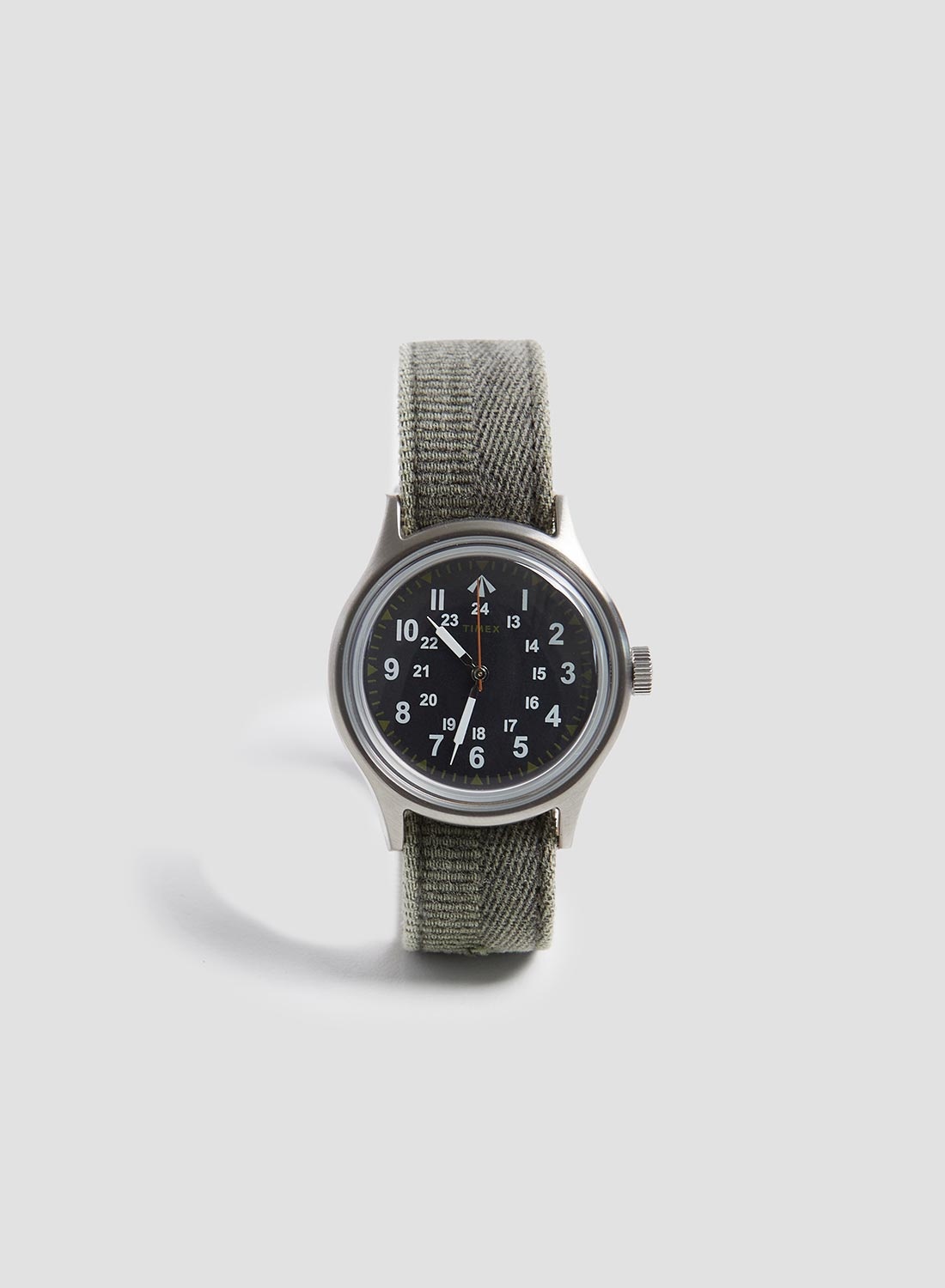 Timex x Nigel Cabourn Washed Army Strap Watch - 1