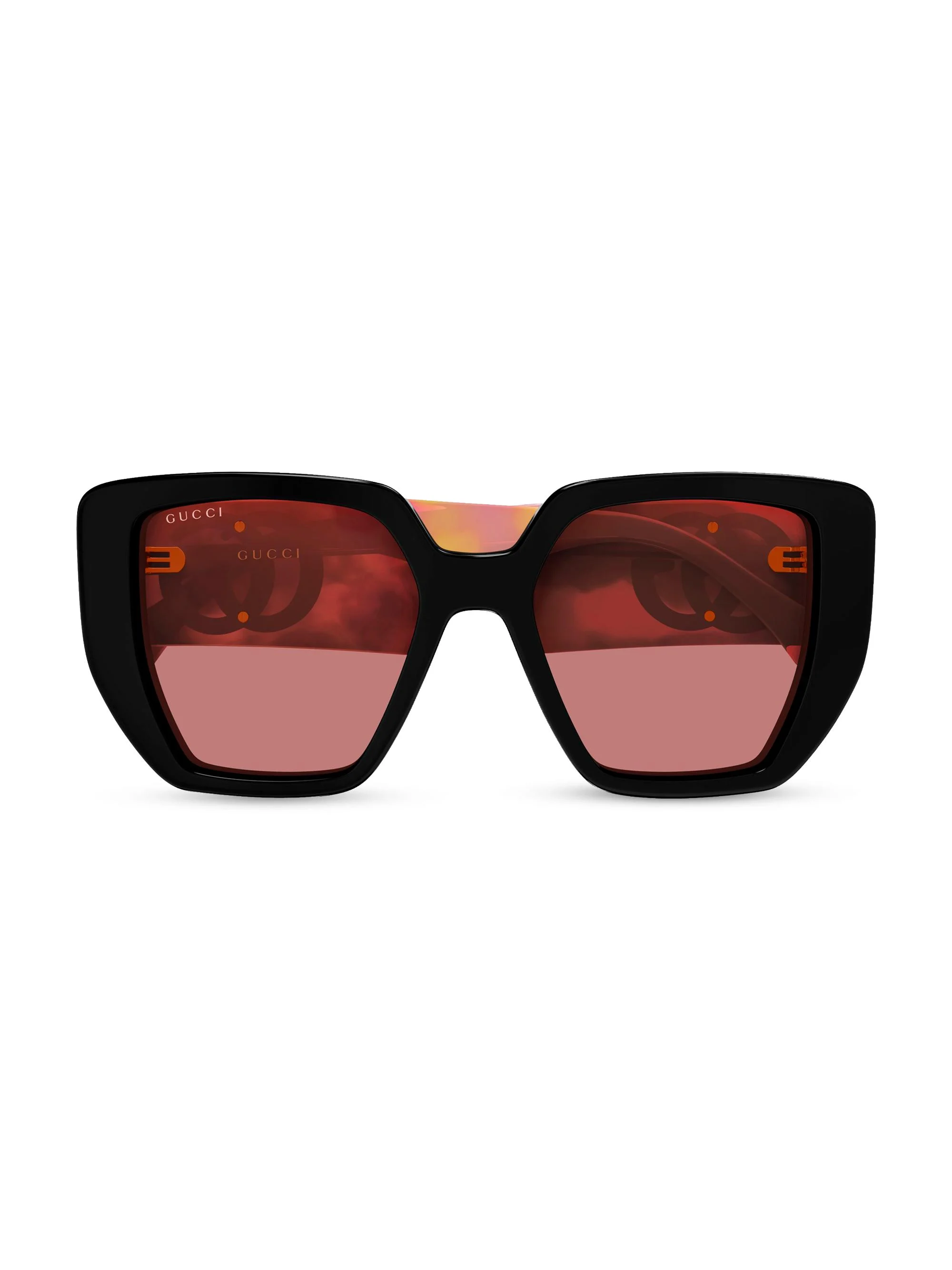 Women's Gucci Generation 54MM Butterfly Sunglasses - Pink - 1