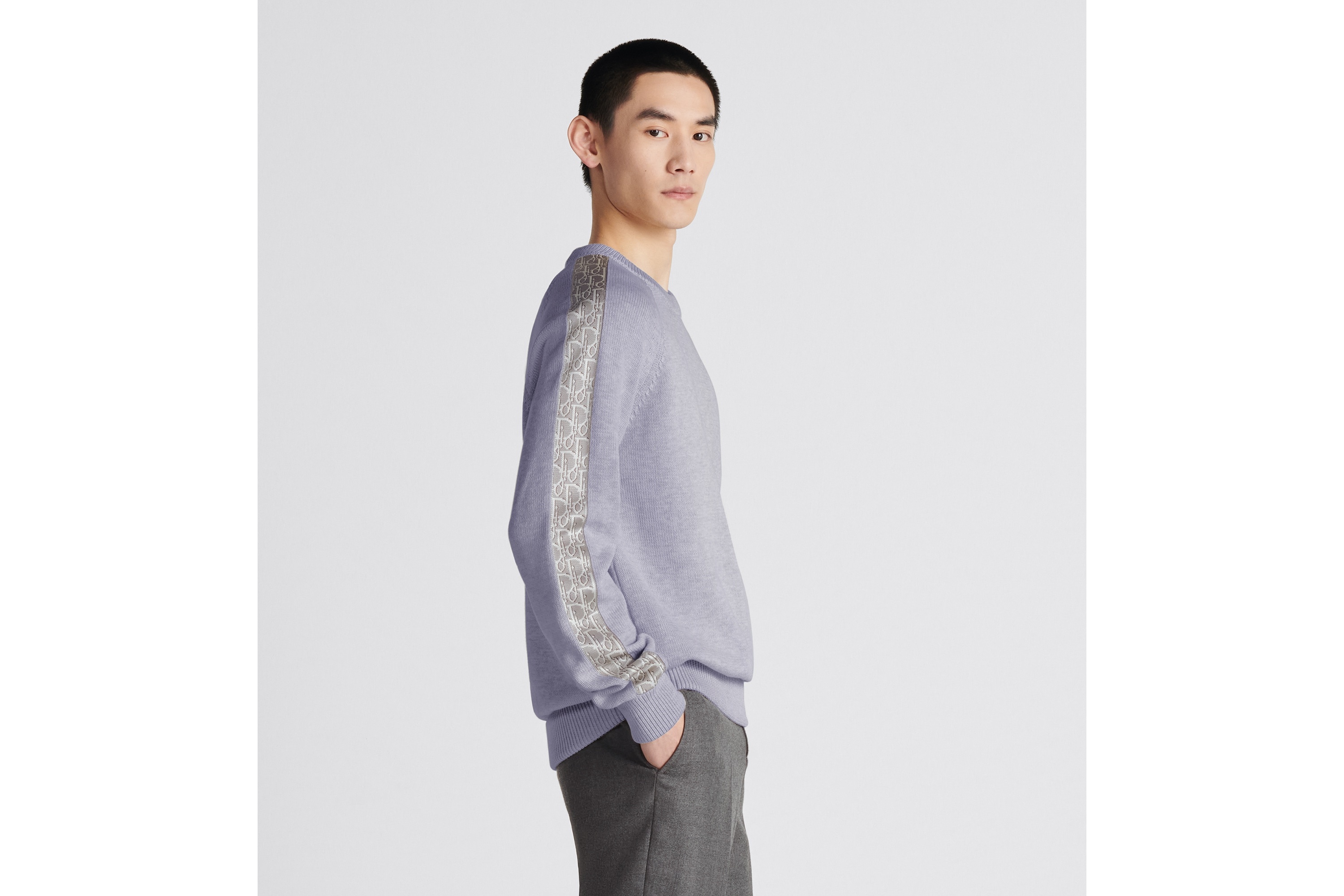 Sweater with Dior Oblique Inserts - 3