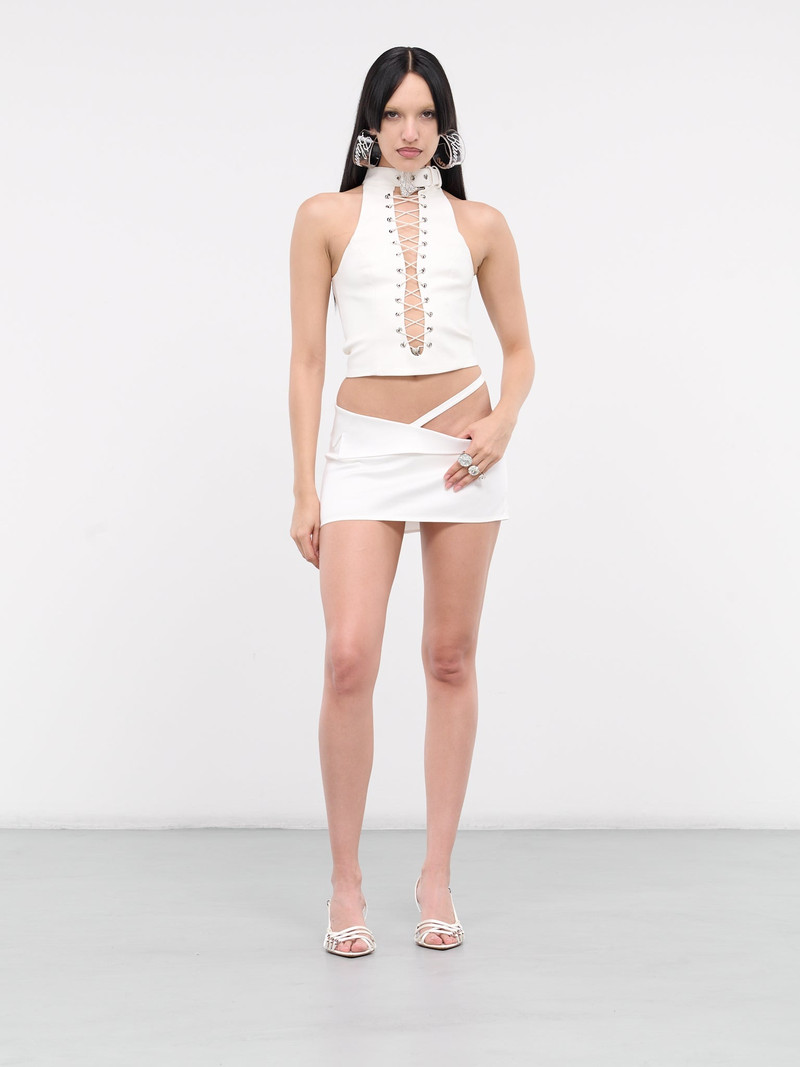 POSTER GIRL Paulette Lapel Mini Skirt outlook