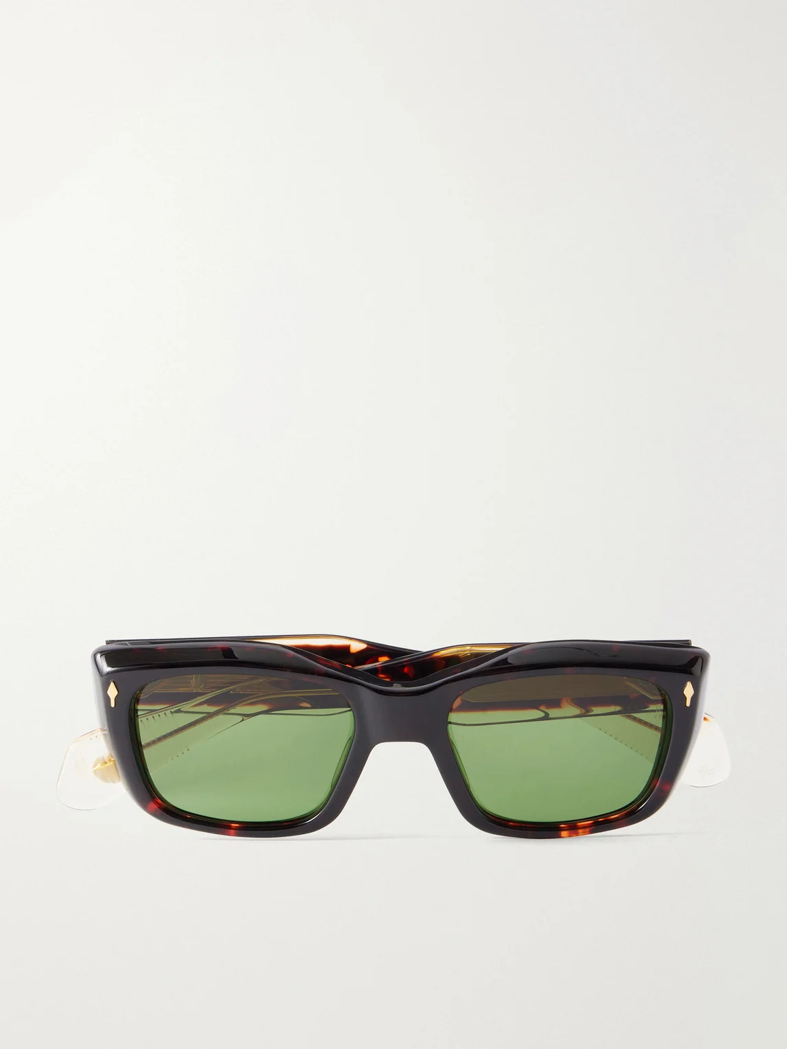 Corniche Square-Frame Acetate Sunglasses - 1