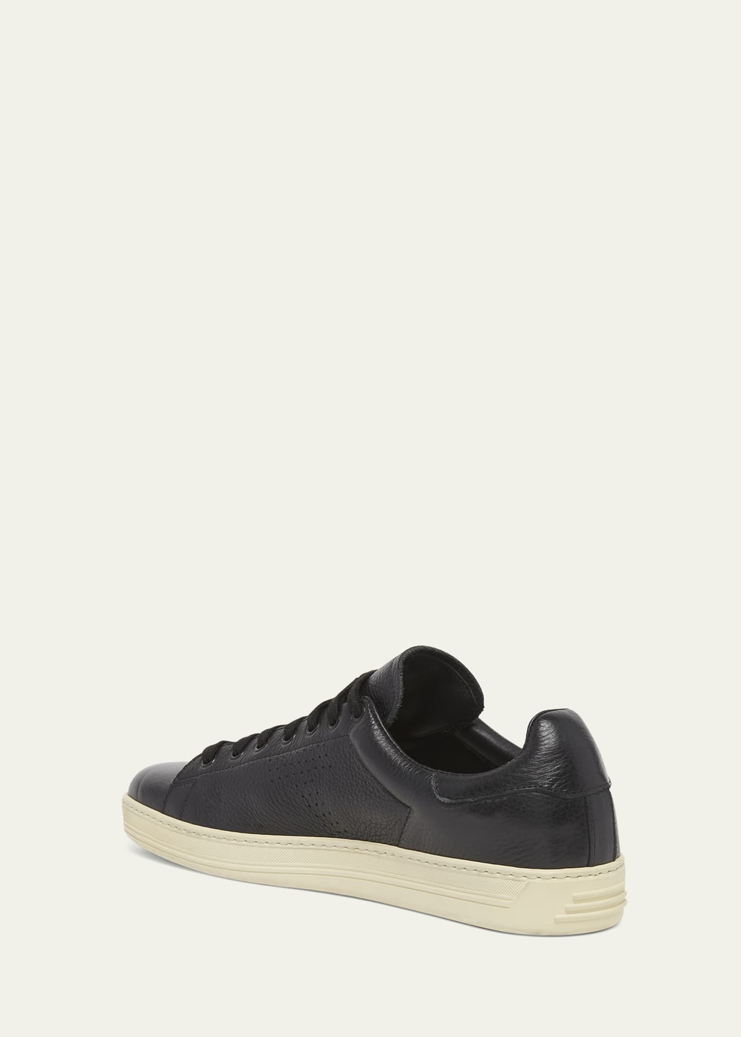 Men's Warwick Grained Leather Sneakers - 4