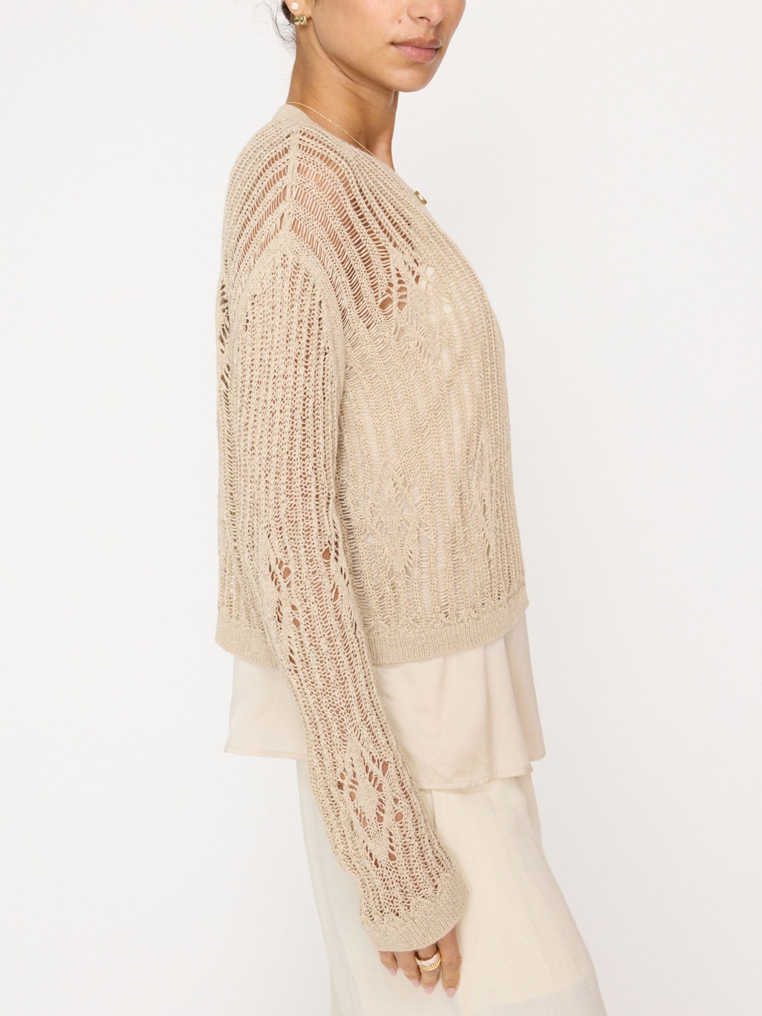 The Alani Cropped Sweater - 6