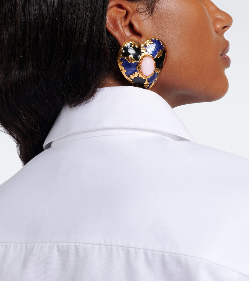 Embellished clip-on earrings 6