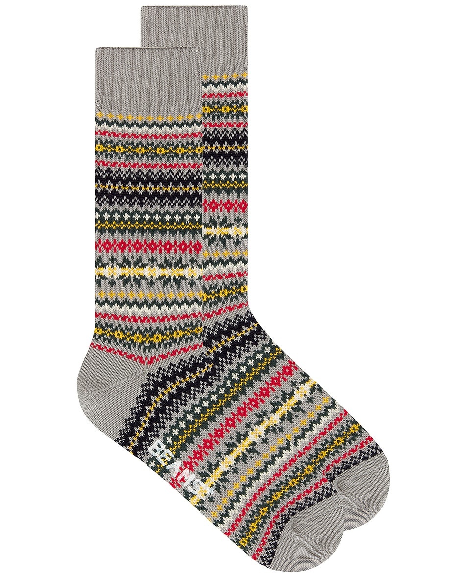 Fair Isle Socks - 1