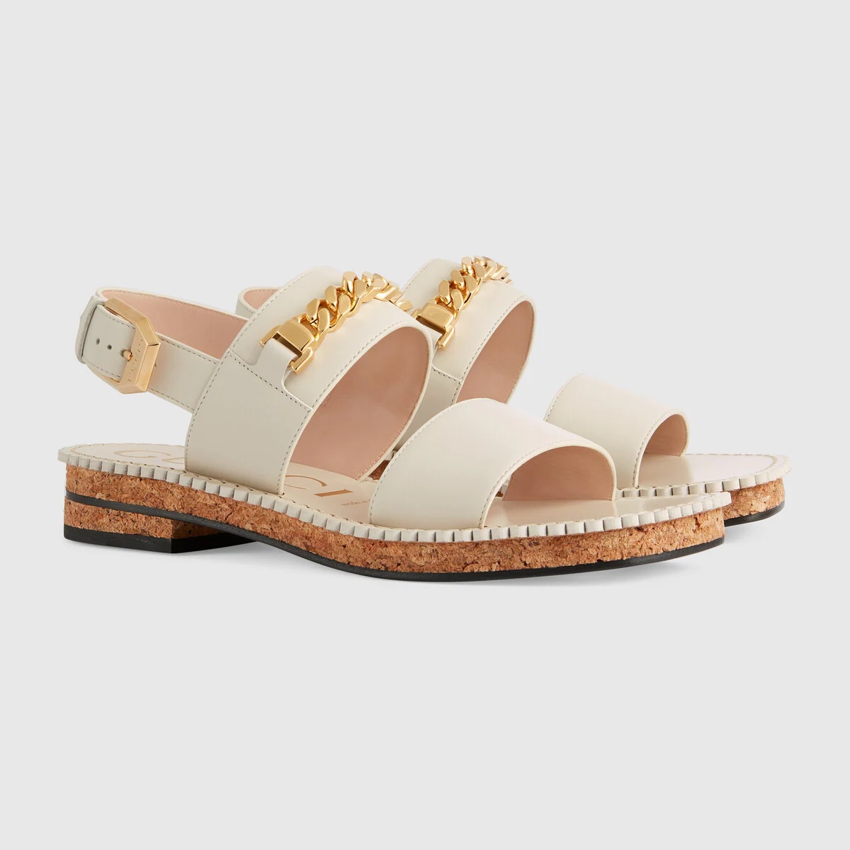 Women's sandal with chain - 2