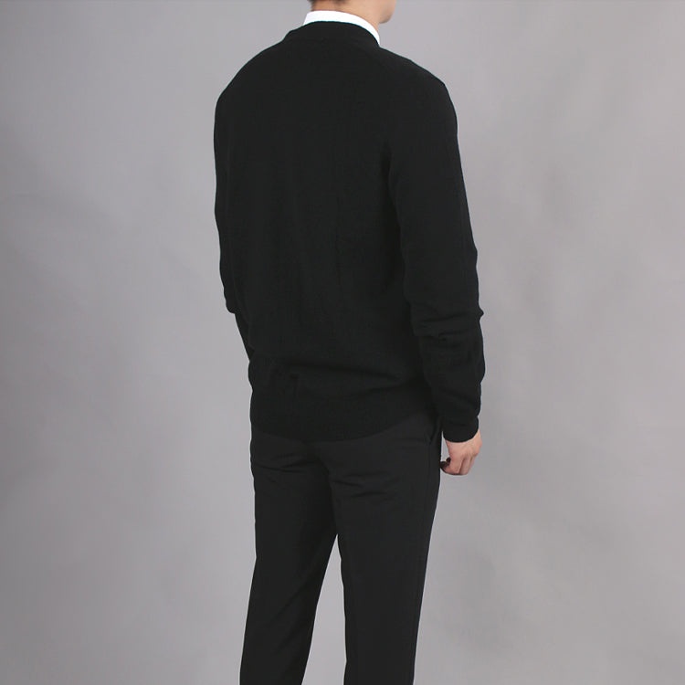 COMME des GARCONS PLAY Small Heart Cardigan 'Black' AZ-N042-051-1 - 6