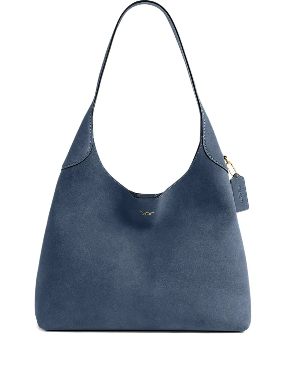 suede tote bag - 1