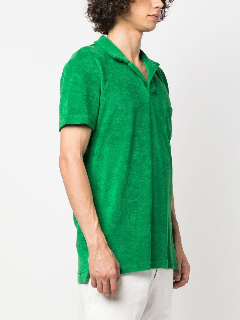 Terry polo shirt - 3