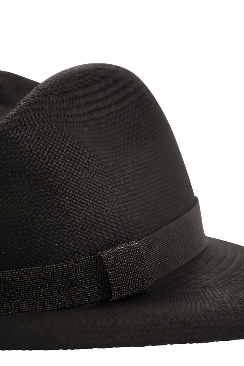 Brunello Cucinelli BRUNELLO CUCINELLI STRAW HAT WITH