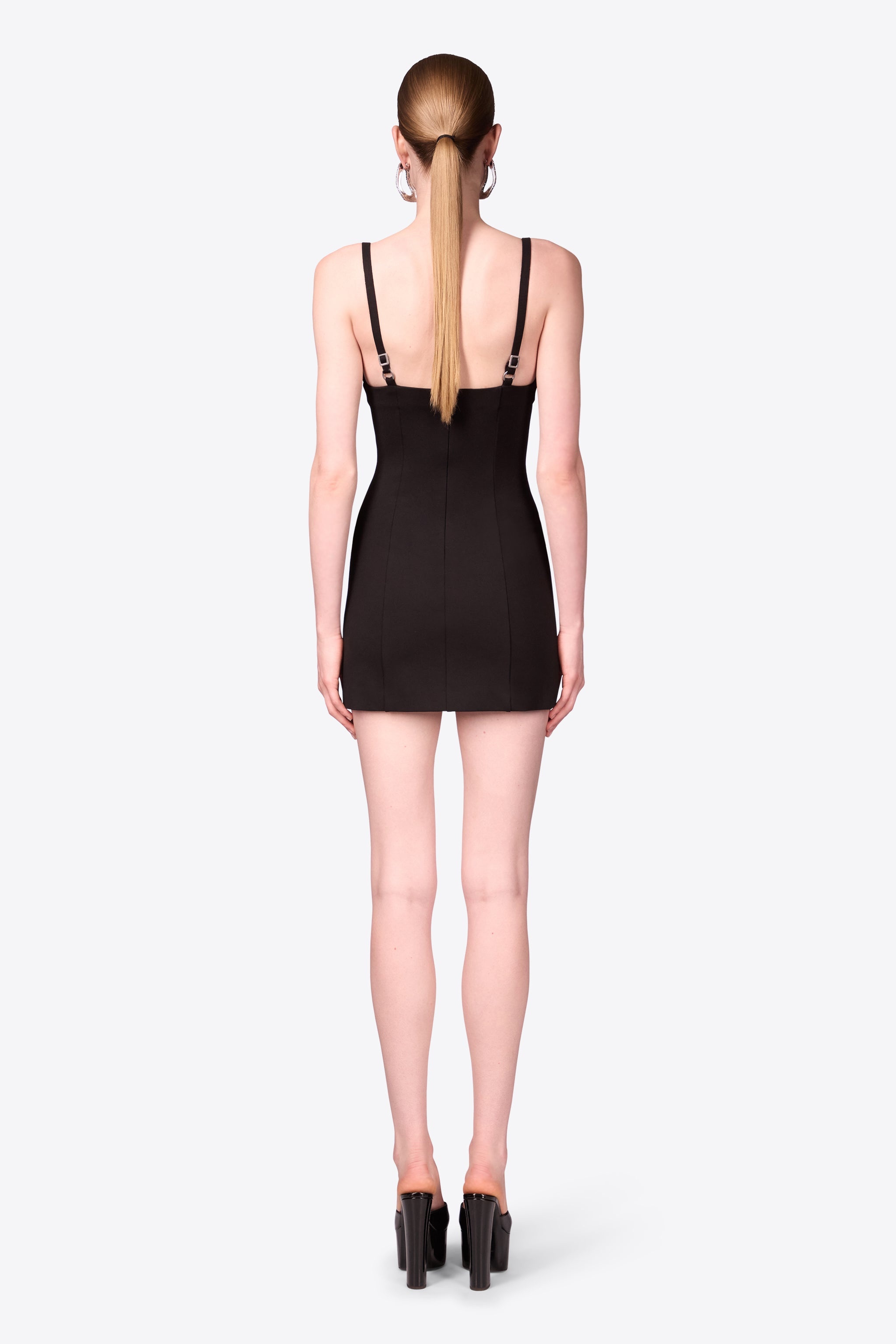 CRYSTAL LINK MINI DRESS - 5