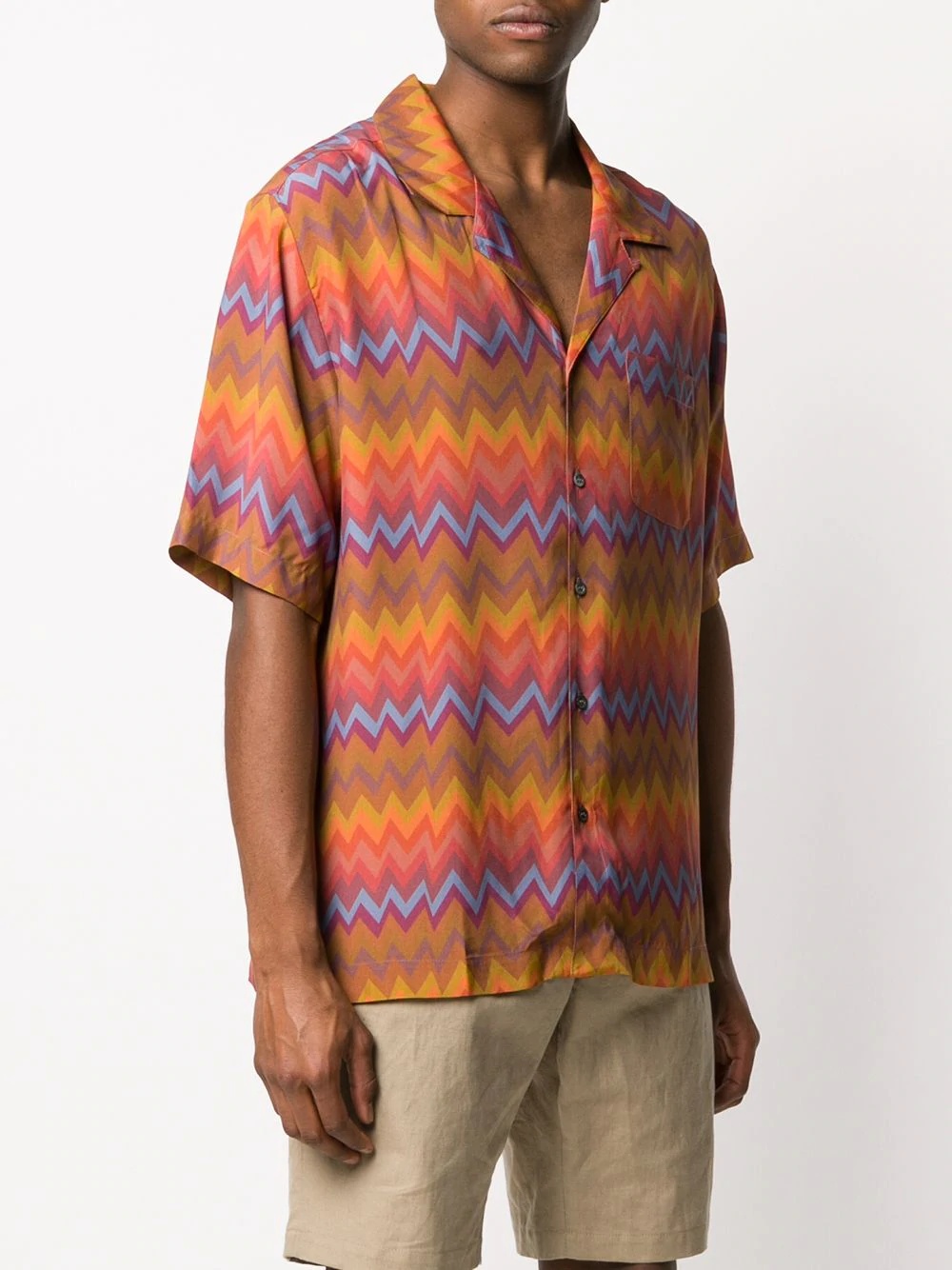 zigzag pattern shirt - 3