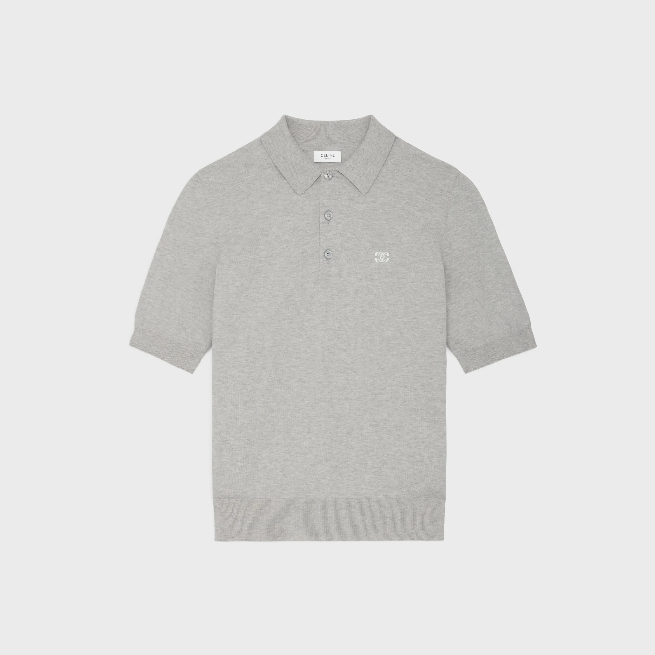 triomphe polo in fine cotton - 1