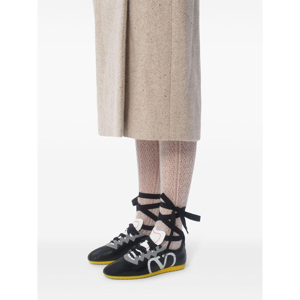 Valentino Garavani Black Trainers Women - 4