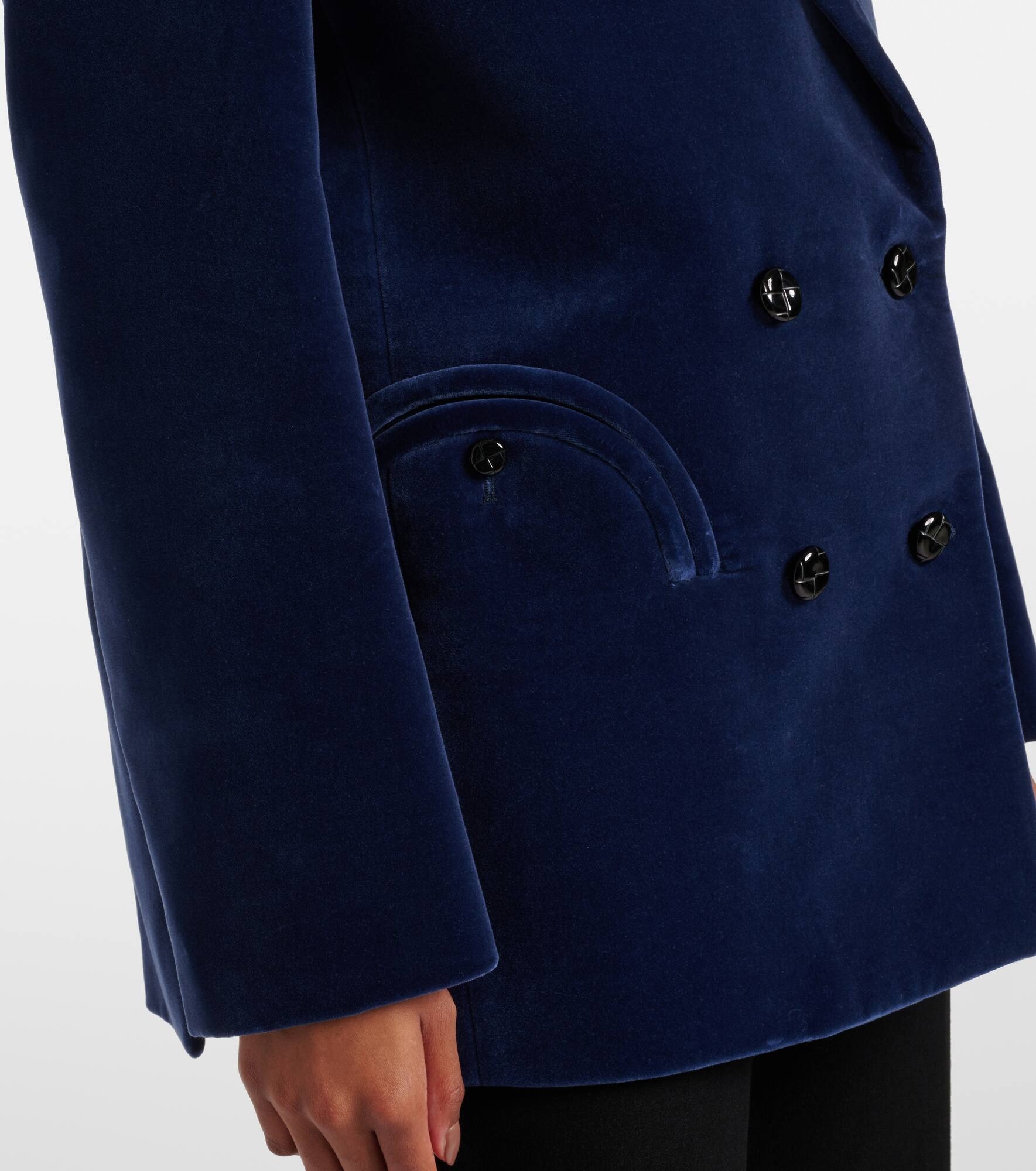 Jealousy Everynight cotton velvet blazer - 5