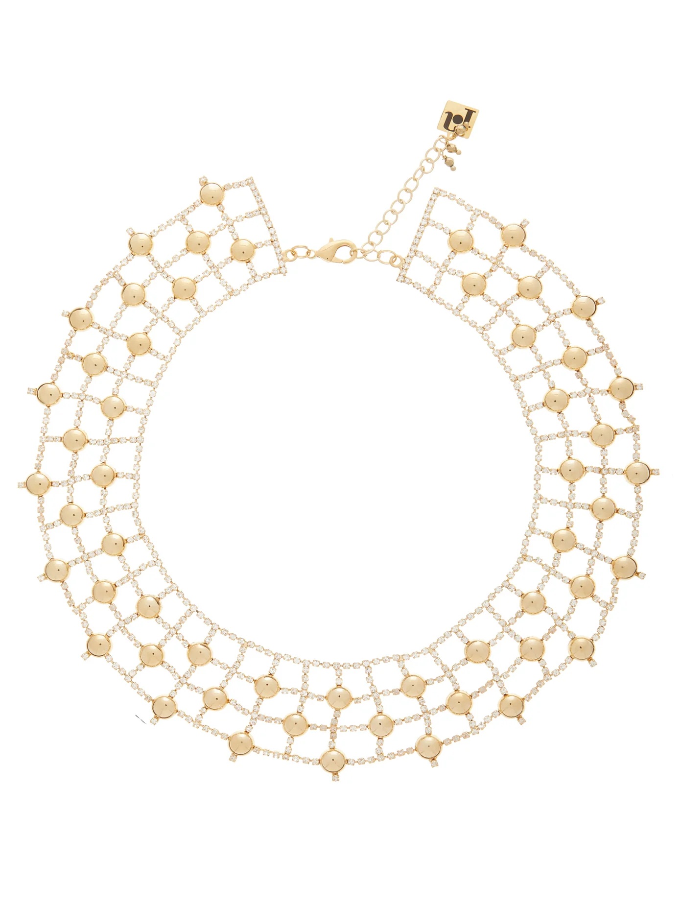 Barcelo crystal-embellished choker - 1