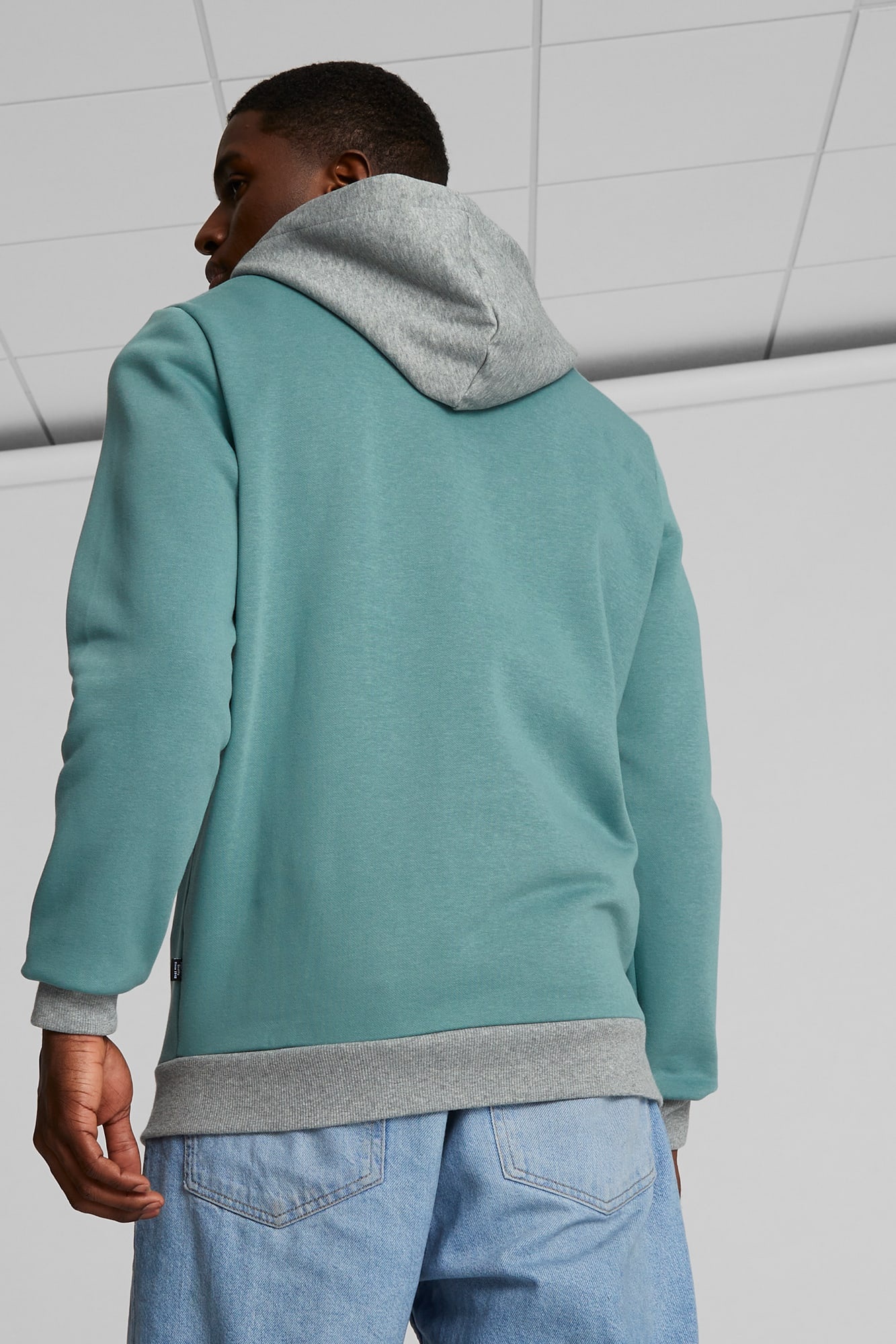 Colorblock Men's Hoodie - 6