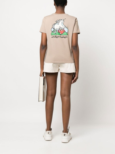 UNDERCOVER graphic-print cotton T-shirt outlook