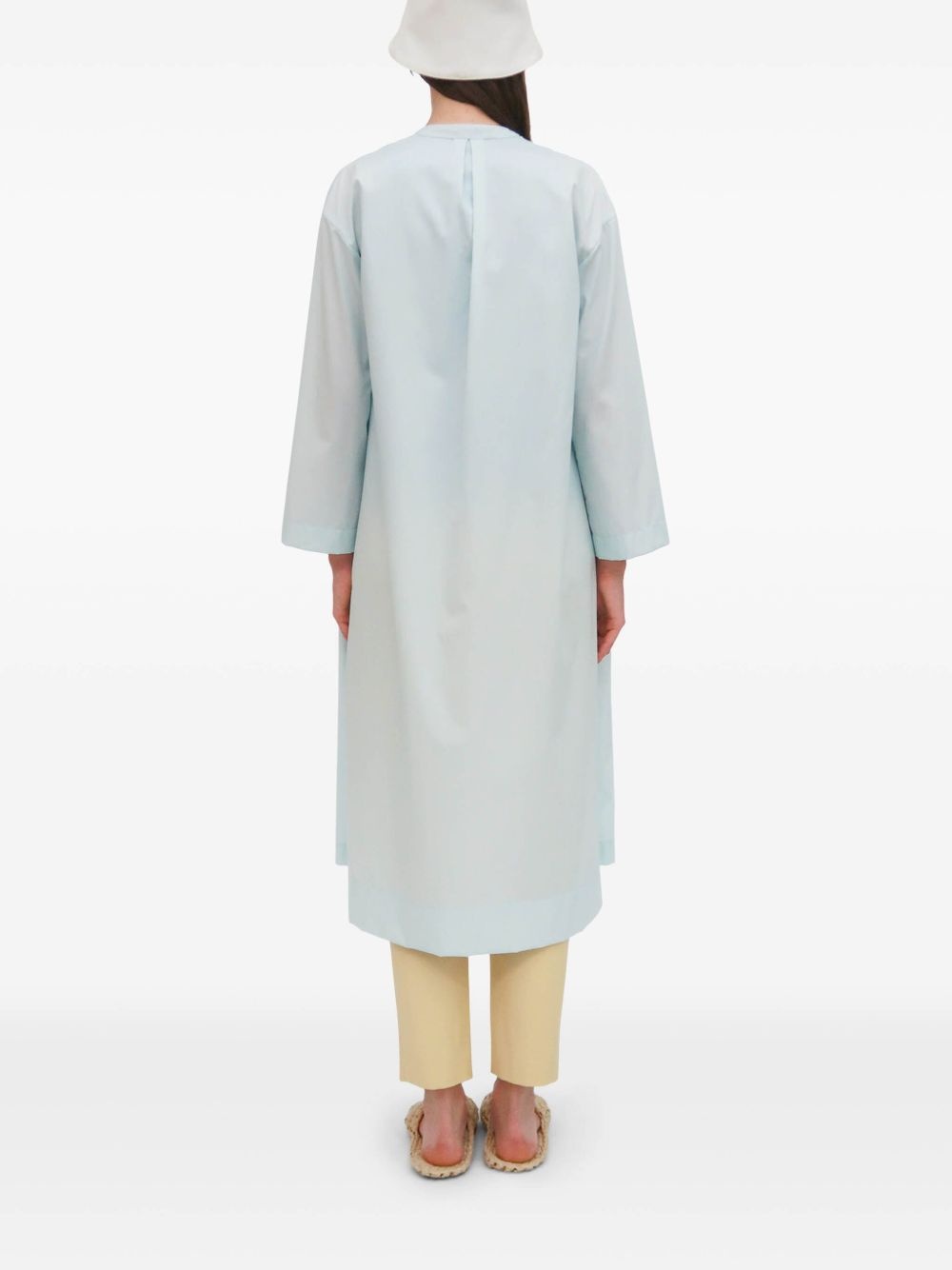 long-sleeved shirt dress - 6