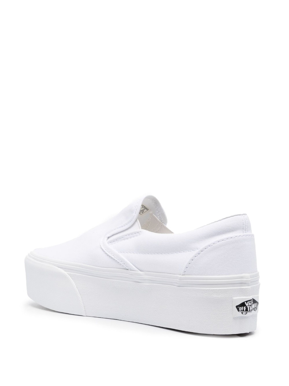 classic slip-on platform sneakers - 3