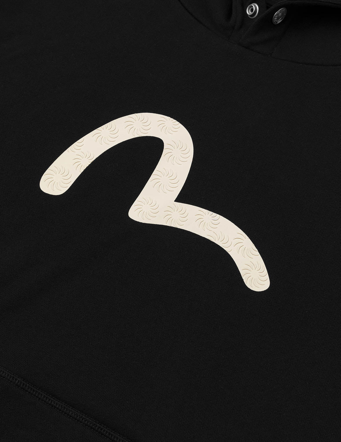 Seagull Print Relax Fit Hoodie - 7