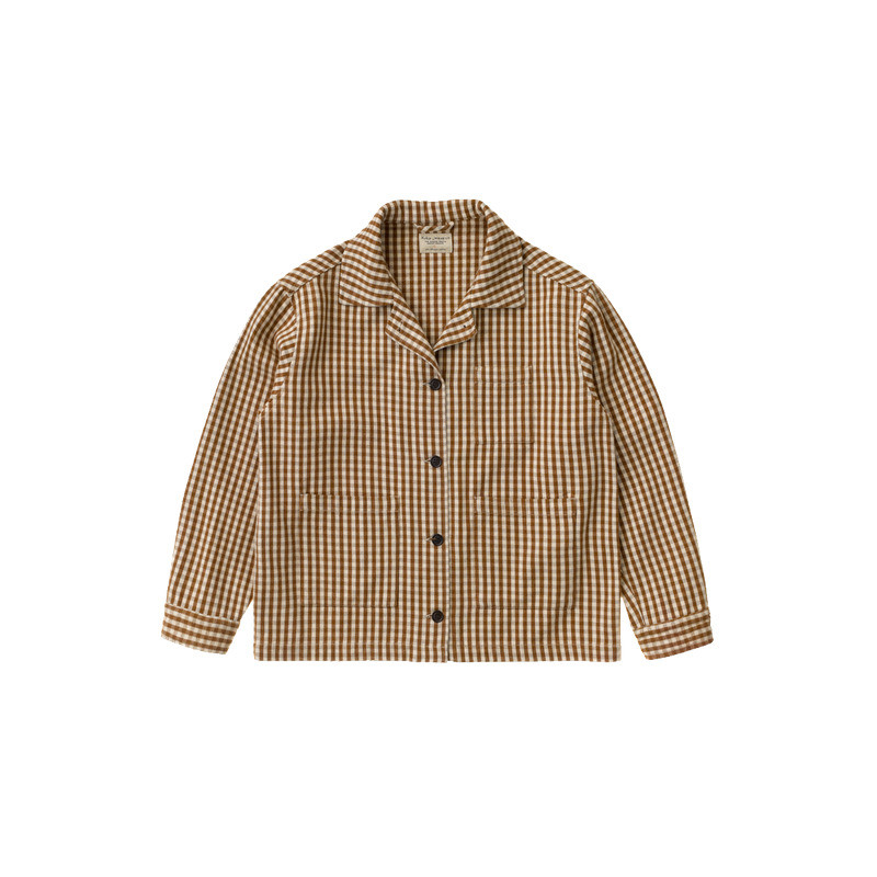 Maj Overshirt Gingham Oak 9
